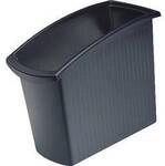 HAN Papierkorb MONDO 1840-13 18 l (B x H x T) 45 x 34.5 x 19.4 cm Schwarz 1 St.