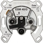 KATHREIN 21110053, Kathrein ESM 40/G Antennendose TV, UKW, Data Unterputz