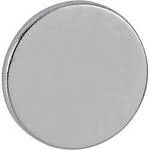 Maul Neodym Magnet (&Oslash; x H) 10 mm x 1 mm Scheibe Silber 10 St. 6166196