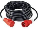 AS Schwabe 61031 Strom Verl&auml;ngerungskabel 32 A Schwarz 10.00 m H07RN-F 5G 6 mm&sup2;