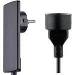 EVOline 151000155100 Strom Verl&auml;ngerungskabel 16 A Schwarz 1.50 m H05VV-F 3G 1,5