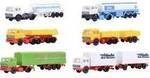 Kibri 36980 Z LKW Modell 6er-Set LKW-Sattelz&uuml;ge