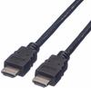 Value HDMI Anschlusskabel HDMI-A Stecker, HDMI-A Stecker 1.00 m Schwarz 11.99.5526