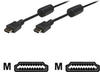 Manhattan HDMI Anschlusskabel HDMI-A Stecker, HDMI-A Stecker 1.80 m Schwarz 306119-CG