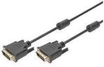 Digitus DVI Anschlusskabel DVI-D 24+1pol. Stecker, DVI-D 24+1pol. Stecker 10.00...