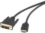 Renkforce DVI / HDMI Adapterkabel DVI-D 18+1pol. Stecker, HDMI-A Stecker 1.80 m