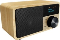 SANGEAN A500429, Sangean Genuine Mini DDR-7 Tischradio DAB+, UKW AUX, Bluetooth Holz