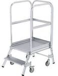 MUNK G&uuml;nzburger Steigtechnik 50102 Aluminium Podesttreppe Montage mit Werkzeug