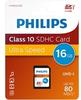 Philips FM16SD45B/00 SDHC-Karte 16 GB Class 10