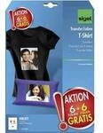 Sigel T1157 T-Shirt-Transferfolie 250 g/m&sup2; 12 Blatt
