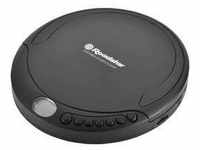 Roadstar PCD-498MP black Tragbarer CD-Player CD, CD-R, CD-RW, MP3, WMA Schwarz