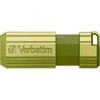 VERBATIM 49958, Verbatim USB DRIVE 2.0 PINSTRIPE USB-Stick 32 GB Eucalyptus, Grün