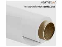 Walimex Pro Hintergrundkarton (L x B) 10000 mm x 1350 mm Weiß
