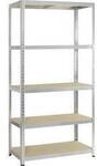 IRONSIDE 140022 Lagerregal-Komplettregal Metall, Holz