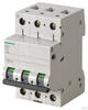 Siemens 5SL43066 5SL4306-6 Leitungsschutzschalter 3polig 6 A 400 V