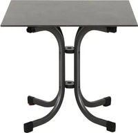 SIENA GARDEN 01910559, Siena Garden 01910559 Klapptisch Sola 80x80x71 cm, anthrazit