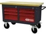 KS Tools 8650011 Werkbank (B x H x T) 1200 x 840 x 600 mm Schwarz, Rot
