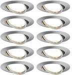 Paulmann 93399 LED-Einbauleuchte LED GU10 Eisen (geb&uuml;rstet)