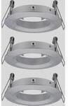 Paulmann 92484 EBL Choose Einbauring 3er Set 10 W Aluminium (gedreht)