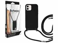 Artwizz HangOn Case Silicone für iPhone 12 / 12 Pro - Elastische Handykette aus