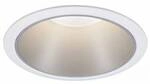 Paulmann 93398 LED-Einbauleuchte LED GU10 10 W Wei&szlig; (matt), Silber
