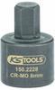 KS Tools 150.2228 3/8 Bremssattel-Stecknuss, 8mm