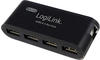 LOGILINK UA0085, LogiLink UA0085 4 Port USB 2.0-Hub Schwarz