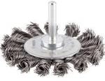 Bosch Accessories Scheibenb&uuml;rste, gezopft, 75 mm, 0,5 mm, 13 mm, 4500 U/ min...