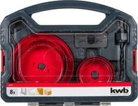 KWB 109178, kwb 109178 Lochs&auml;gen-Set 8teilig 67 mm, 76 mm, 89 mm, 102 mm, 127 mm 8