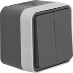 BERKER 50753515, Berker Serientaster Aufputz W.1 Grau, Lichtgrau 50753515 1 St.