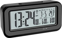 TFA DOSTMANN 60.2554.01, TFA Dostmann 60.2554.01 Funk Wecker Schwarz Alarmzeiten 2