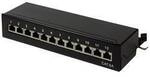 LogiLink NP0019B 12 Port Patch-Panel CAT 6a Mehrfarbig