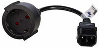 Akyga Strom Anschlusskabel [1x Kaltger&auml;te-Stecker C14 - 1x...
