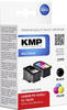 KMP Druckerpatrone ersetzt Canon PG-545XL, CL-546XL Kompatibel Kombi-Pack Schwarz,