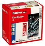 Fischer 545678 DUOBLADE S LD Gipskartond&uuml;bel 44 mm 20 St.