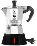 Bialetti New Moka Elettrika Espressokocher Schwarz, Silber 965361
