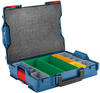 Bosch Professional L-BOXX 102 & Inset Boxen 6tlg. 1600A016NC Transportkoffer ABS Blau