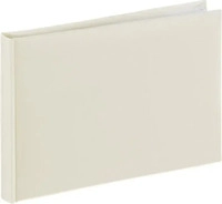 HAMA 00002727, hama 00002727 Buch-Album Fine Art, 24x17 cm, 36 wei&szlig;e Seiten, Sand