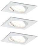 Paulmann 93472 Einbauleuchte 3er Set 19.5 W Wei&szlig; (matt)