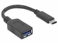 Manhattan USB-Kabel USB 3.2 Gen1 (USB 3.0 / USB 3.1 Gen1) USB-C® Stecker, USB-A