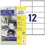 Avery-Zweckform 3424-10 Universal-Etiketten 105 x 48 mm Papier Wei&szlig; 120 St.