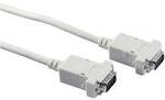 Digitus VGA Anschlusskabel VGA 15pol. Stecker, VGA 15pol. Stecker 1.80 m Grau