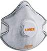 uvex silv-Air c 8732220 Feinstaubmaske mit Ventil FFP2 15 St. EN 149:2001 DIN