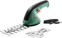 Bosch Home and Garden 0600833303 EasyShear Akku Strauchschere, Grasschere inkl. Akku