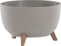 SIENA GARDEN M82586, Siena Garden LA921-27 M82586 Pflanzgef&auml;&szlig; Kunststoff Grau