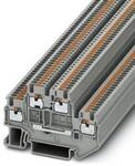 Phoenix Contact 3208511 Doppelstockklemme 3.5 mm Schnellanschluss Grau 50 St.