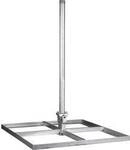 Kathrein ZAS 140 SAT-Dachhalterung Passend f&uuml;r Spiegelgr&ouml;&szlig;e: &Oslash; < 90 cm Silber