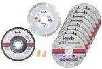 kwb 712042 Trennscheiben-Set 125 mm 10 St. Edelstahl, Stein, Stahl