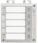 2N Telecommunications 9155035 5-Klingeltasten Silber, Transparent
