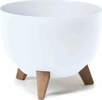 SIENA GARDEN M82584, Siena Garden LA882-05 M82584 Pflanzgef&auml;&szlig; Kunststoff Wei&szlig;